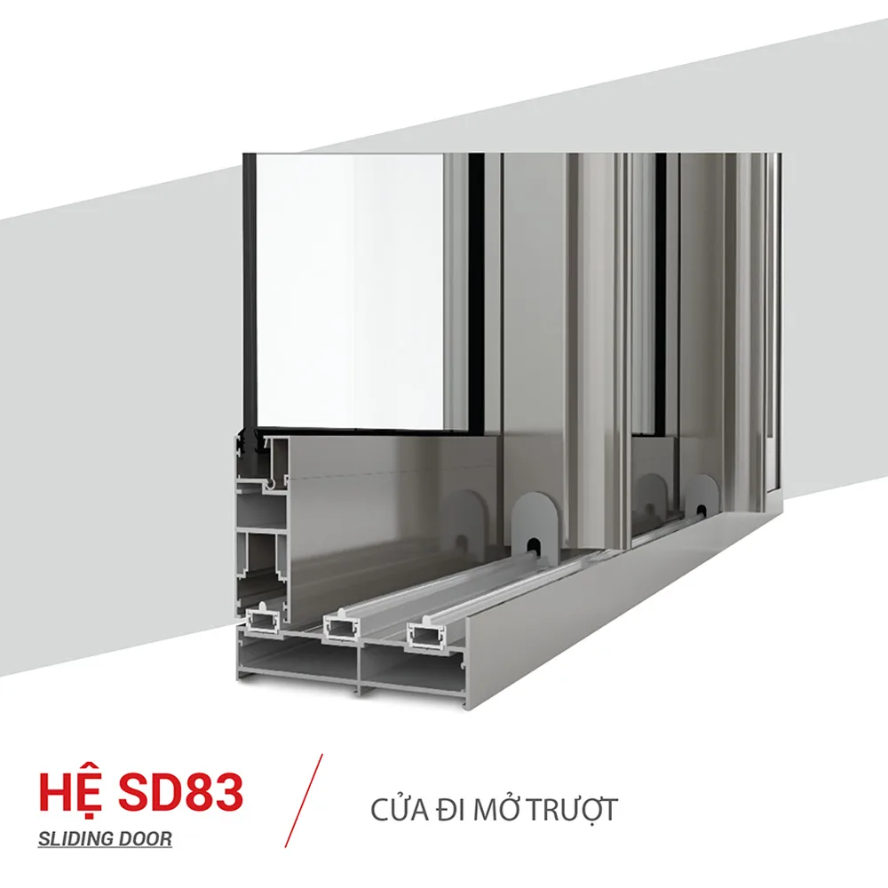 Cửa Nhôm Maxpro JP Hệ SD83
