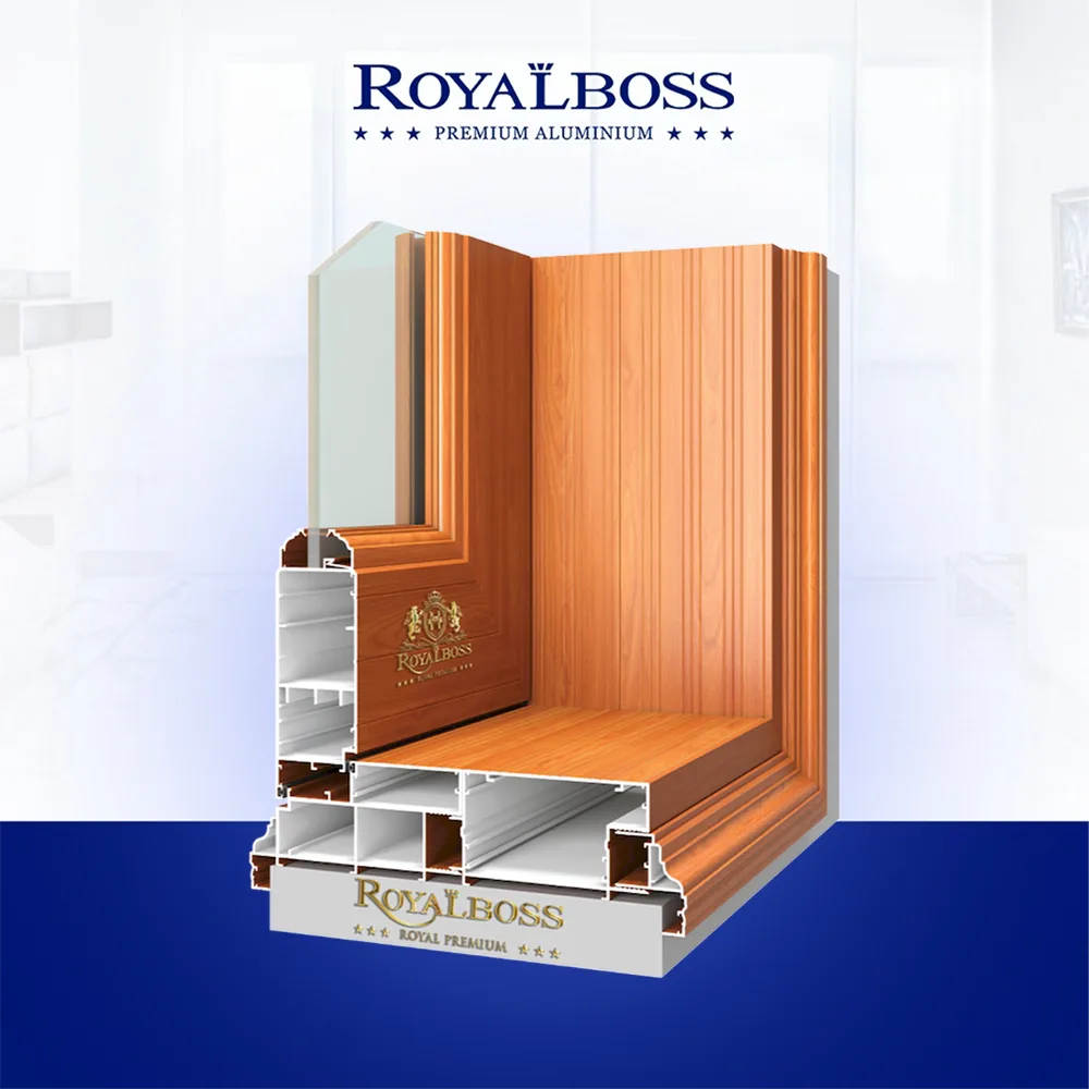 Cửa nhôm hệ mở quay Royalboss Premium