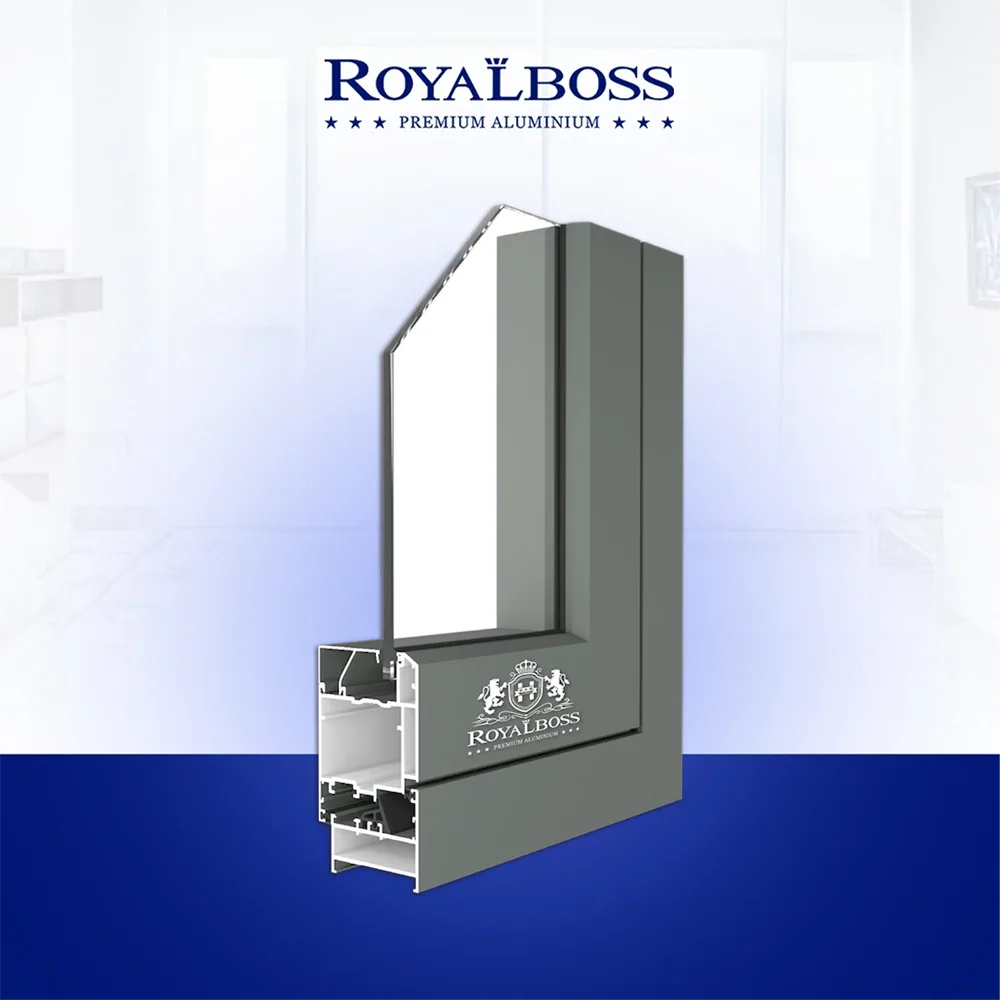 Nhôm hệ Châu Âu 65 rãnh C mở quay